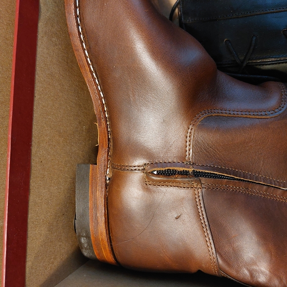 Wolverine Brown Leather Boots Womens - Picture 12 of 16